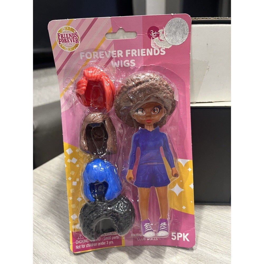 Friends Forever Club Mini Doll Wigs 5 pieces Fits all Alanis, Carina, Viera, IHA